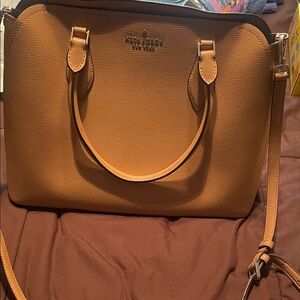 Kate Spade Brown Leather Satchel